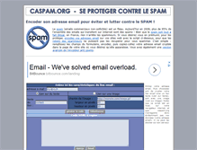 Tablet Screenshot of caspam.org